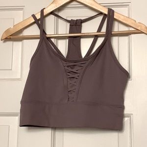 Nike purple  yoga bra